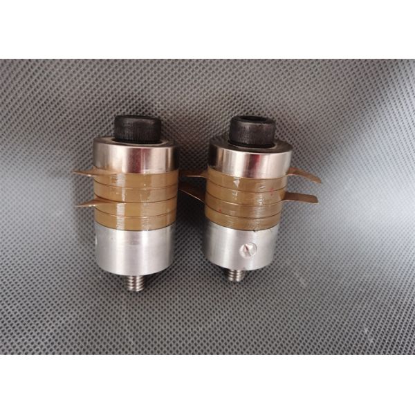 500w Ultra Cutting 40Khz Transducer With Capacitor Range From 5100pf To 7500pf