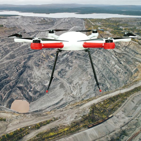 HX160MP 6 Rotors Axis Security UAV Surveillance Drone 30kg Payload Drone FCC RoHS HX160MP