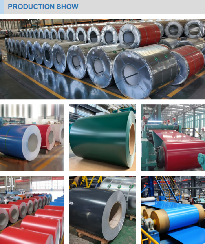 Anticorrosion Anti Rust Prepainted Galvanized Steel Coil , Dx51d Color Coated Coil
