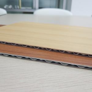 China Non Combustible Aluminium Core Panel A2 Wood Wooden Stone Grain Look Durable wholesale