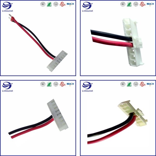 3.96mm Female Automobile Wiring Harness Latch Lock VH Connectors