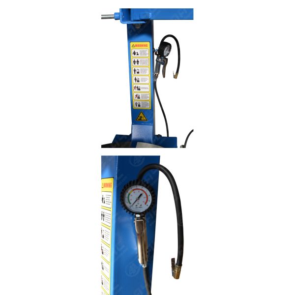 Auto Semi Automatic Tire Changer Machines 0.75kw Tire Service Machines