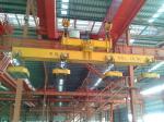 Double Beam Overhead Crane With Rotating Electromagnetic Hanging Beam