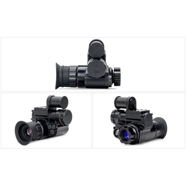 Helmet Mounted Digital Infrared Device Night Vision Monocular With OLED Display