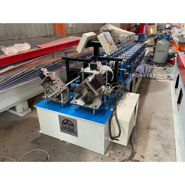 50 75mm C stud and 40mm U channel 2 in 1 roll forming machine in ethopia
