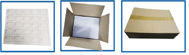 Ultrasonic Contactless PVC PET LF 125 KHz RFID Inlays