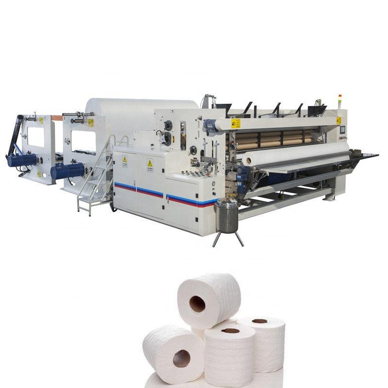 China ISO PLC Width 2800mm Toilet Roll Making Machine wholesale