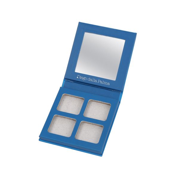 Empty Paper Eyeshadow Palette Embroidery Decoration With 4 Pans