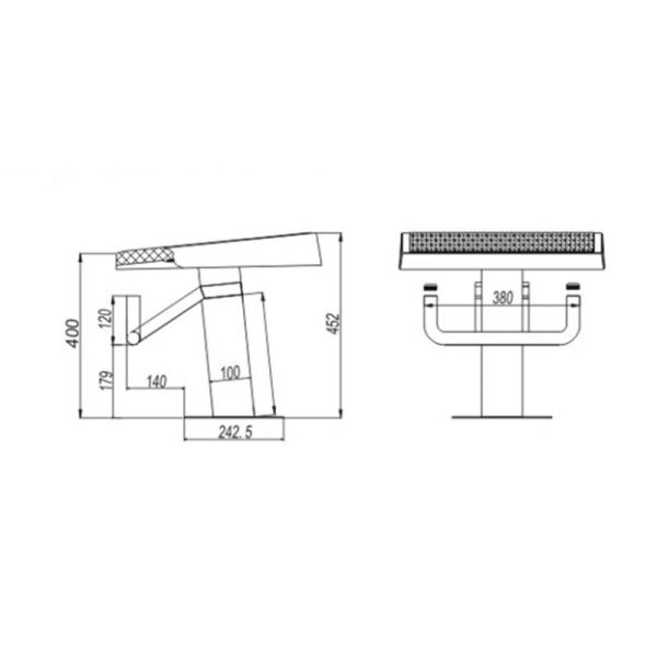 No Corrosion Swimming Diving Blocks , Skid Proof Surface Swimmer On Starting Block