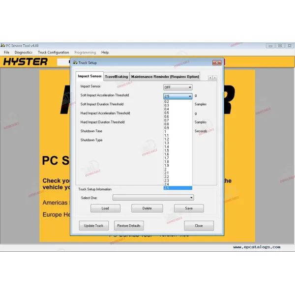 2025 V5.3 For Hyster Yale Forklift Diagnostic Tool Ifak Can Usb Interface with Hyster Yale PC Servicel Tool + CFC2 Laptop