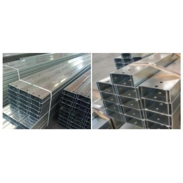 Construction Materials C Channel Galvanized Steel , Steel Channel Beam Anti Rust
