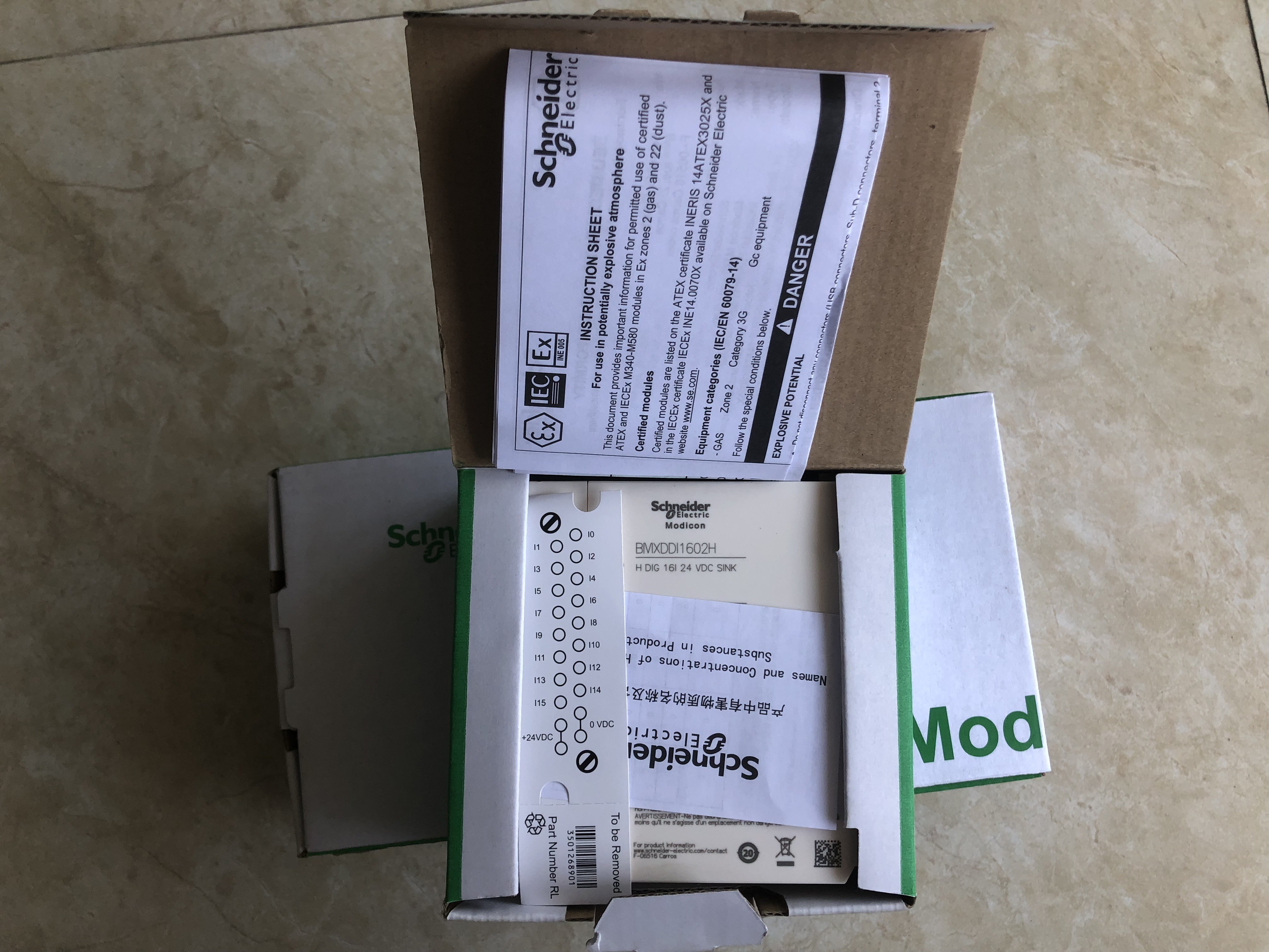 China BMXDDI1602H PLC Schneider Frequency Converter Stable Brand New wholesale