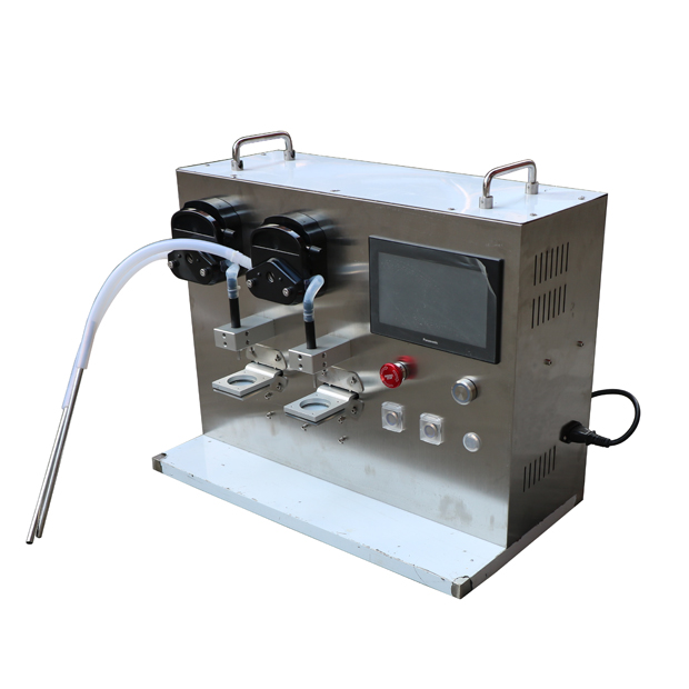 PLC Mascara Filling Machine Nail Polish Filling Machine Double Head