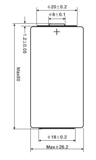 Primary Batteires ER26500 Lithium Battery C Size 3.6 V Lithium Battery 9000mAh 3.6v Battery