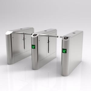 China Centre Single Arm Security Turnstile Gate Member Control Biometric Recognition wholesale