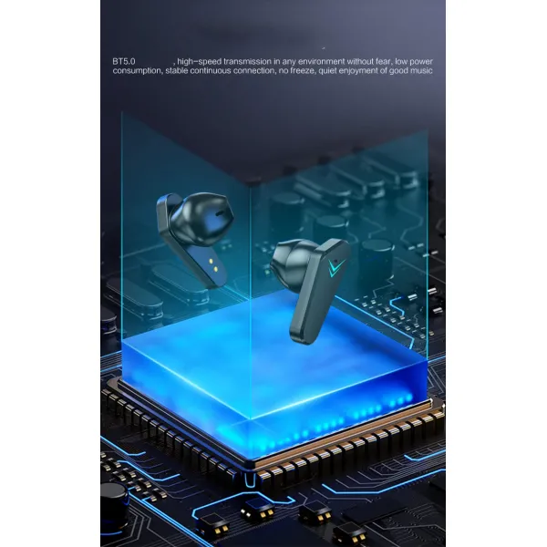 X15 Wireless 5.0 Gaming Earphone Mini Stereo True Headphone Magnetic Charging Sports Headset