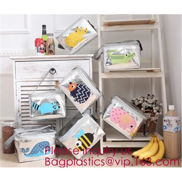 Foldable Lunch Insulated Cooler Bag Heated Food Delivery Bag Thermal Pizza Delivery Cooler Bag