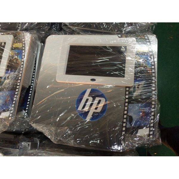 High Resolution Desktop Advertising POS LCD Display Supports Video Loop Play