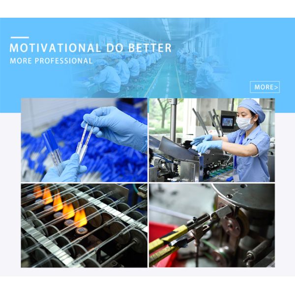 Hospital Oral Armpit Glass Thermometers Clinical Mercury Thermometers Medium Size