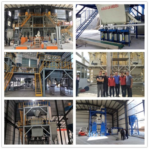 220 - 440v Voltage Ceramic Tile Adhesive Production Line 6 - 8t Weight 1 Year Warranty