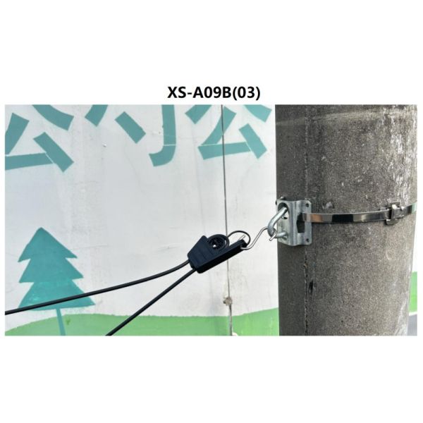 Customisation High Tension Strength FTTH Nylon Metal Optical Fiber Optic Tension Clamp