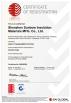 Shenzhen Sunbow Insulation Materials MFG. CO., LTD Certifications