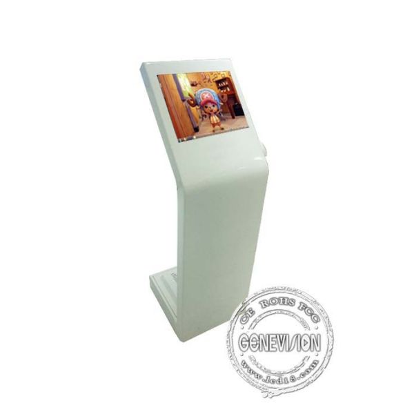 Full Multi Touch Screen Digital Poster Kiosk 22 Inch Lcd Display With Music Album